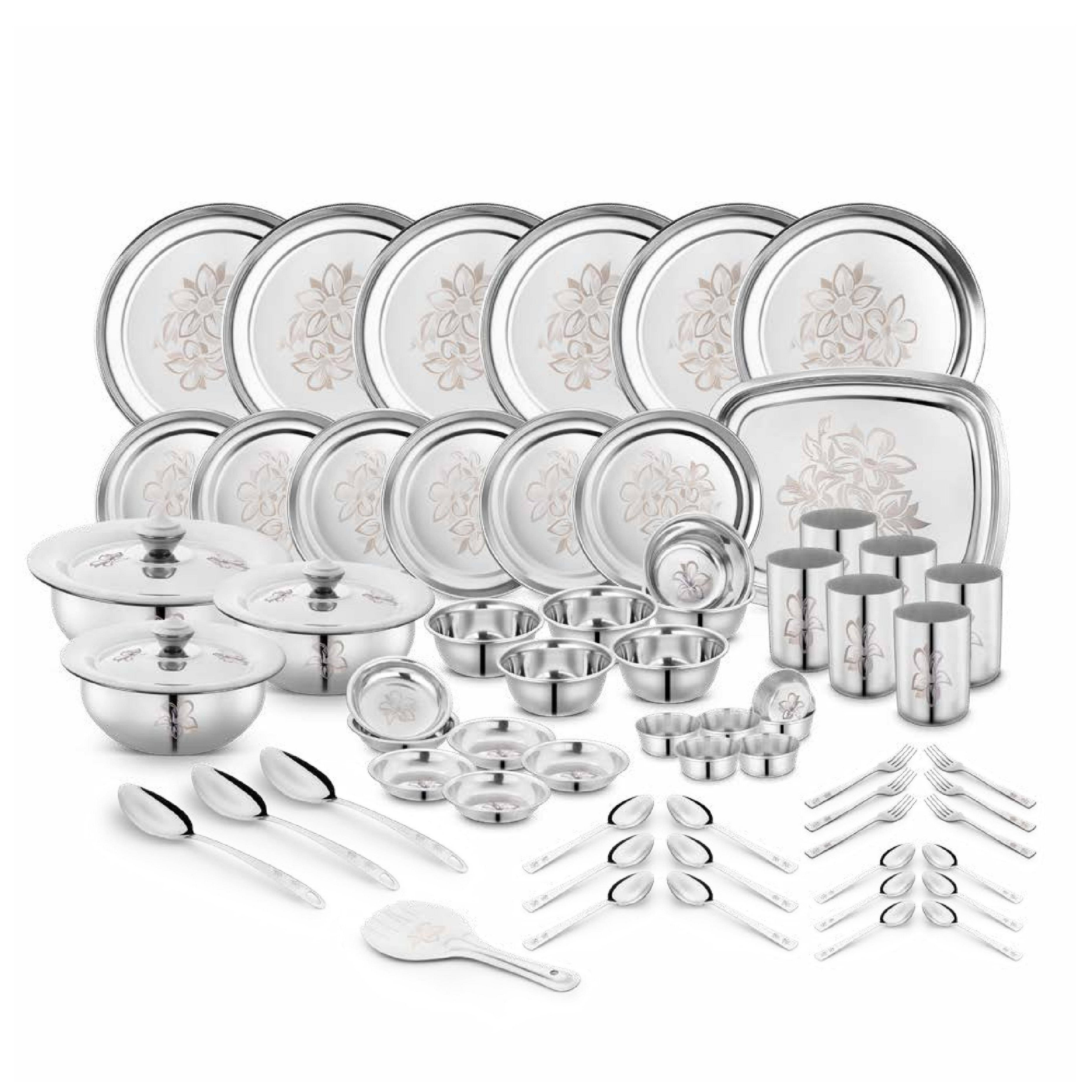 Deluxe Stainless Steel Meal Set main image 1