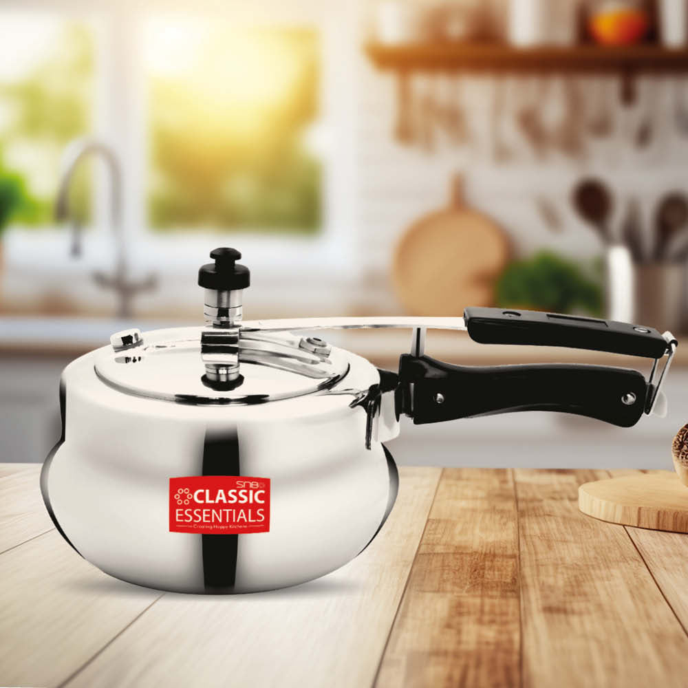 Alpha Aluminium Handi Inner Lid Induction Bottom Pressure Cooker