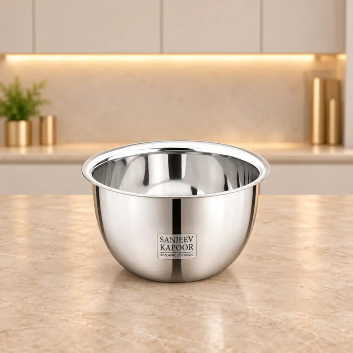 750 ml Microwave Safe Stainless Steel Portion Bowl | Sanjeev Kapoor Series - Classic Essentials