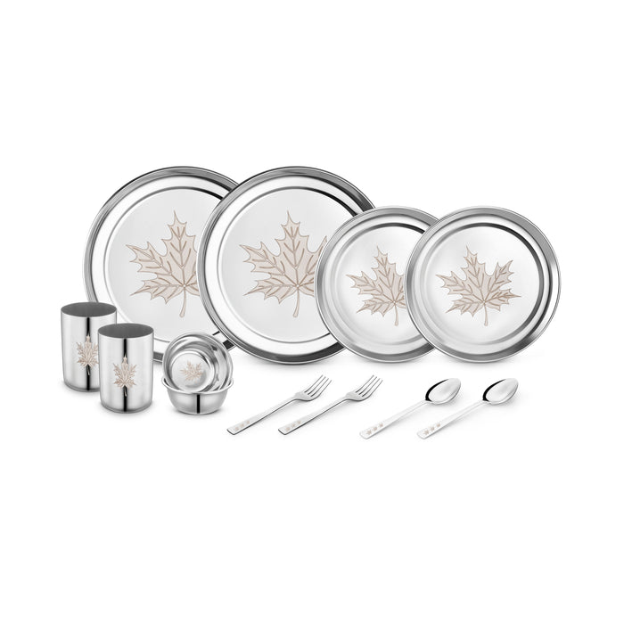 Stainless Steel 12 Piece Dinner Set