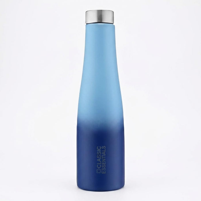 CLASSIC ESSENTIALS Stainless Steel PURO Water Bottle 100% Leak Proof | Office Bottle | Gym Bottle | Hiking & Treking Bottle | Steel Water Bottle 1000 ml Bottle, Denim Blue - (Set of 1)