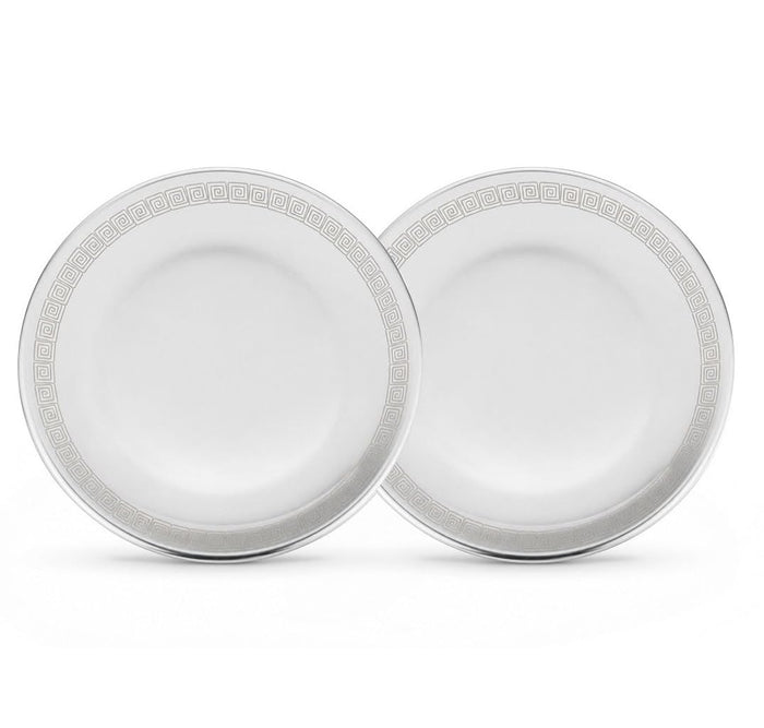 Sanjeev Kapoor by Classic Essentials 12-Inch Microwave Safe Plate (Set of 2) – Aztec Laser Print, Durable Heat-Resistant Dining Plate for Everyday Use
