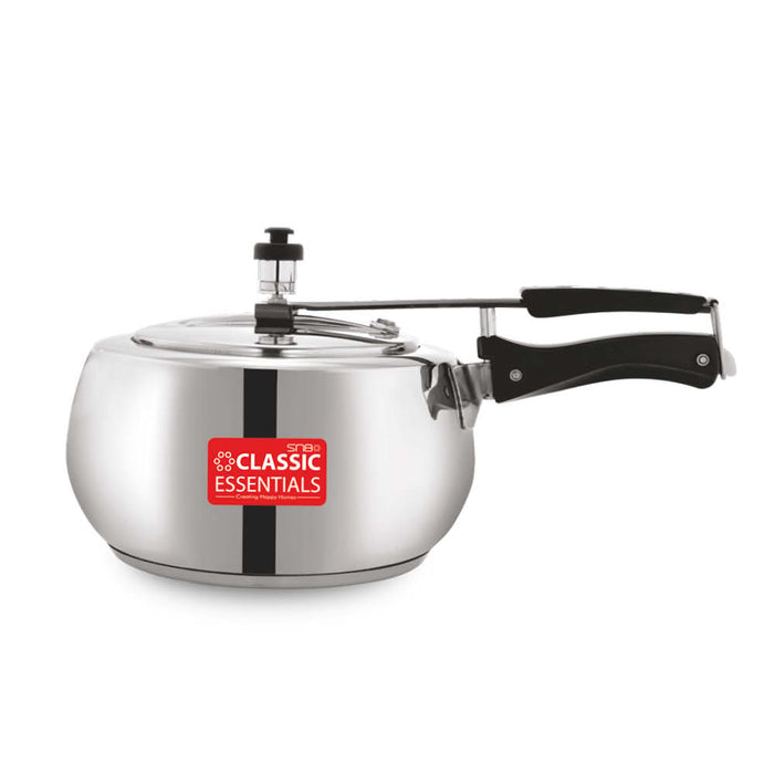 Alpha Concave Aluminium Inner Lid Induction Bottom Pressure Cooker 3Ltr/5ltr