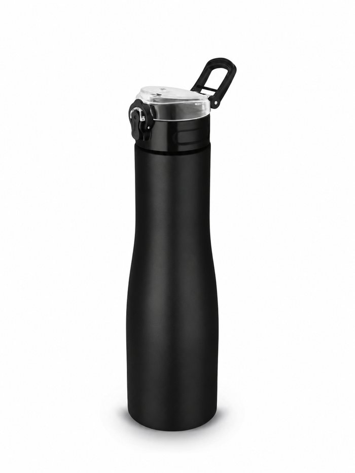 CLASSIC ESSENTIALS Water Bottle 1 ltr Stainless Steel Classic Puro Sipper Bottle for Sports, School, Home, Office, Travel, Capacity: (1000) ml, (Set of 1)