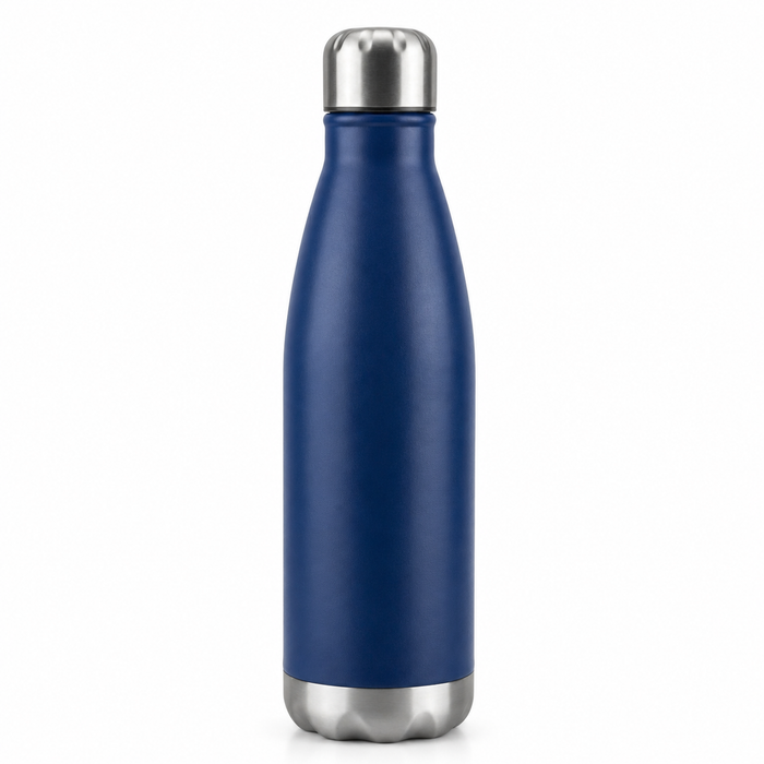 CLASSIC ESSENTIALS Insulated Double Wall Vacuum Stainless Steel Water Bottle 24 Hours Hot and Cold,BIS Approved,100% Leakproof Lid,Sweat Proof Water Bottles, Great for Travel Picnic (Blue,1000ml)