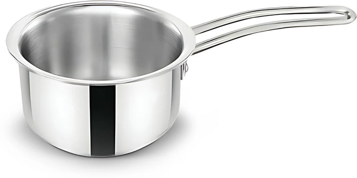 Classic Essentials Triply Sauce Pan, 3 Layer Stainless Steel Sauce Pan 18 cm diameter 2 L capacity