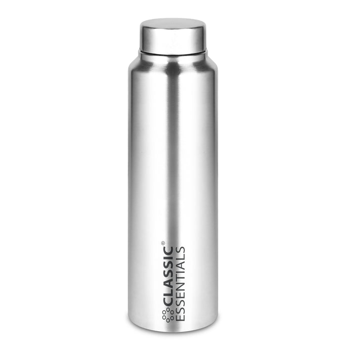 Stainless Steel Spring Hydrate Matt Finish Water Bottle For Fridge, School, Home, Office, Travel, Capacity -1000ml