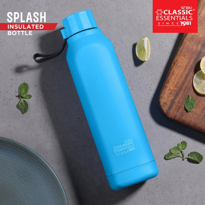 Stainless Steel Splash Matt Finish Insulated (Hot & Cold) Vaccum Flask Bottle For Fridge, School, Home, Office, Travel, Capacity:-700ml