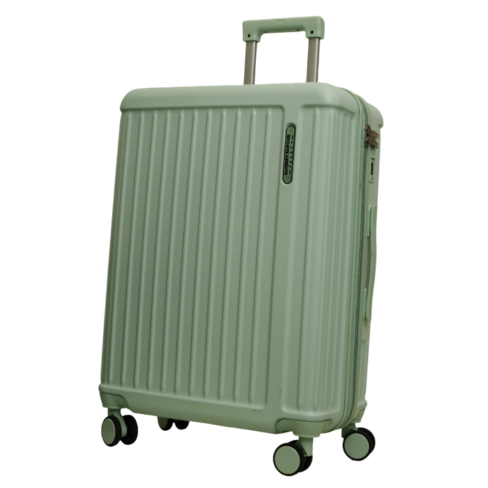 Sanjeev Kapoor by Classic Essential Ride On Cabin Luggage Lightweight Travel Suitcase with TSA Lock, 360° Spinner Wheels, Divider Panel, Spacious Interior, 8 Double Wheels