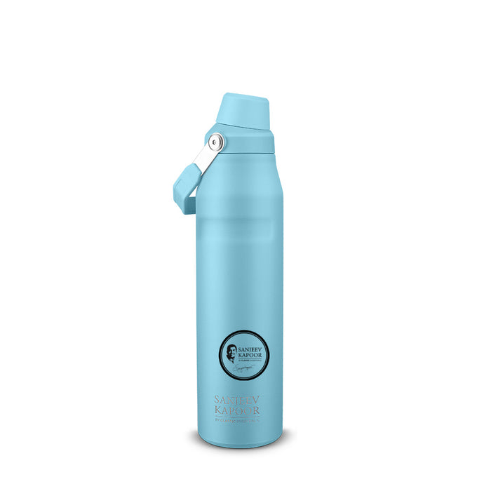 Sanjeev Kapoor By Classic Essentials TREND Insulated Water Bottle (750 ml, Blue)