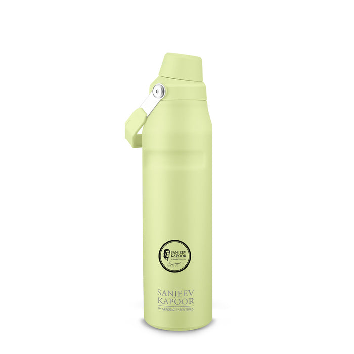 Sanjeev Kapoor By Classic Essentials TREND Insulated Water Bottle (750 ml, Green)