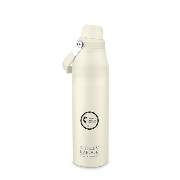 Sanjeev Kapoor By Classic Essentials TREND Insulated Water Bottle (750 ml, Ivory)